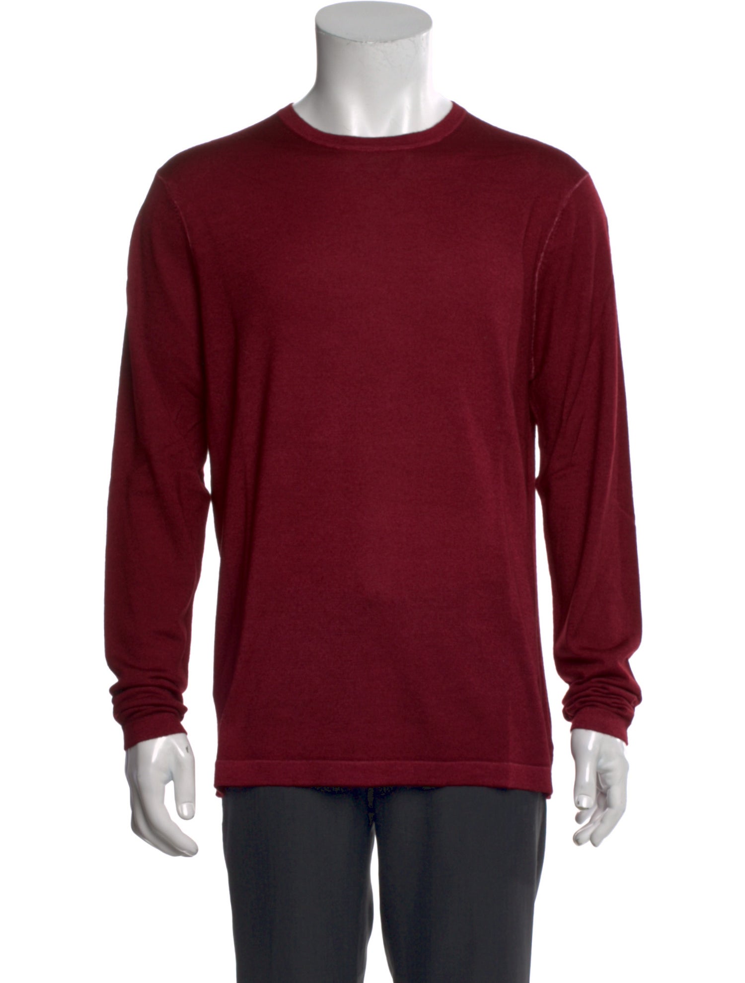 Patrick Assaraf Merino Wool Crew Neck T-Shirt