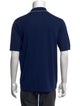 Patrick Assaraf Collar Short Sleeve Polo Shirt