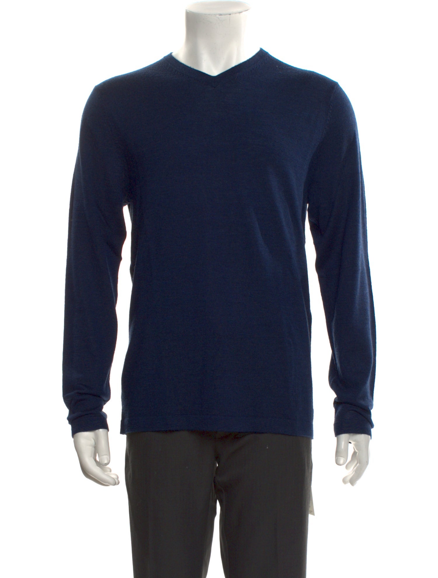 Patrick Assaraf Merino Wool V-Neck Pullover