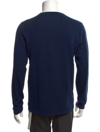 Patrick Assaraf Merino Wool V-Neck Pullover
