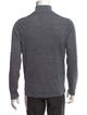 Patrick Assaraf Merino Wool Mock Neck Pullover