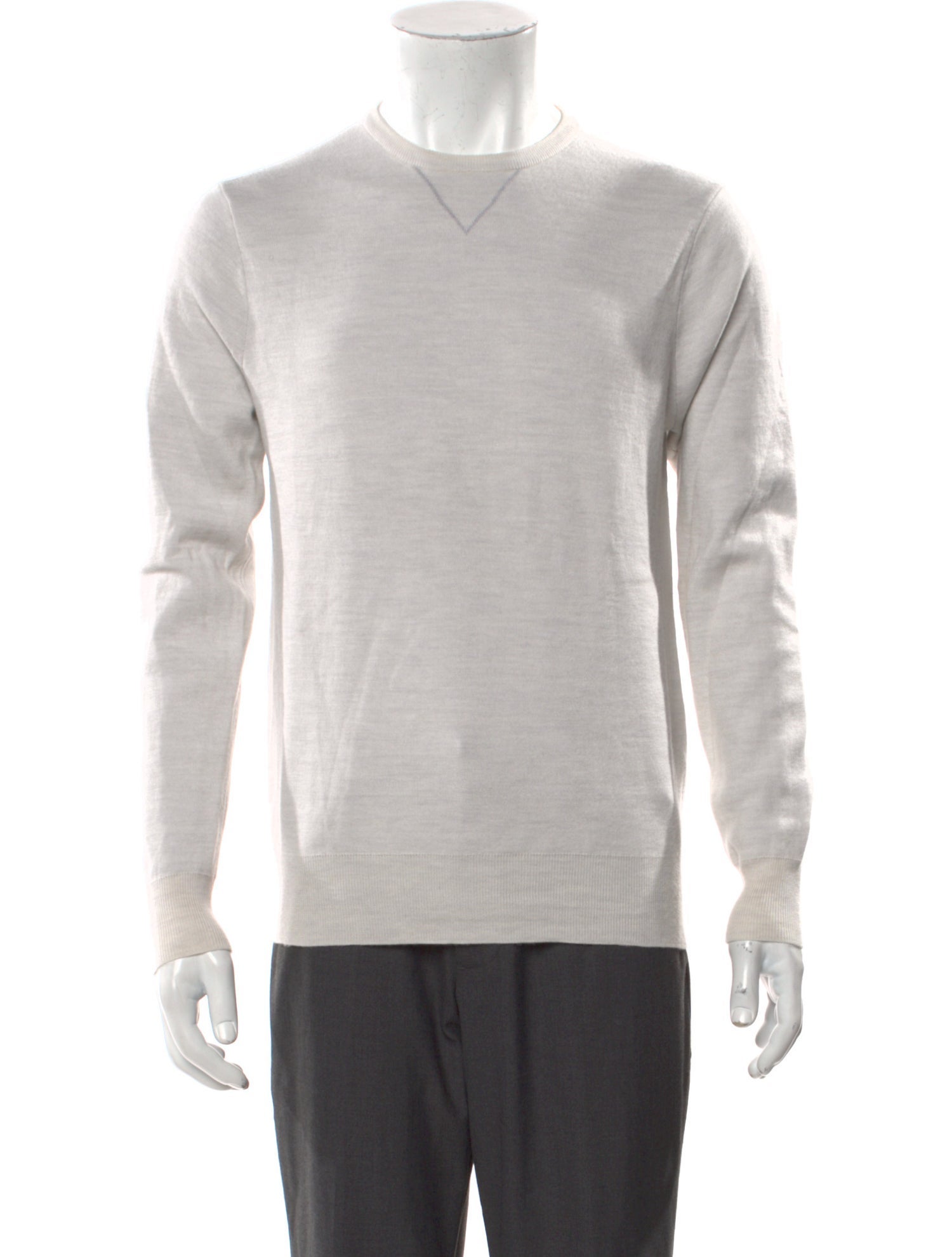 Patrick Assaraf Merino Wool Crew Neck Pullover