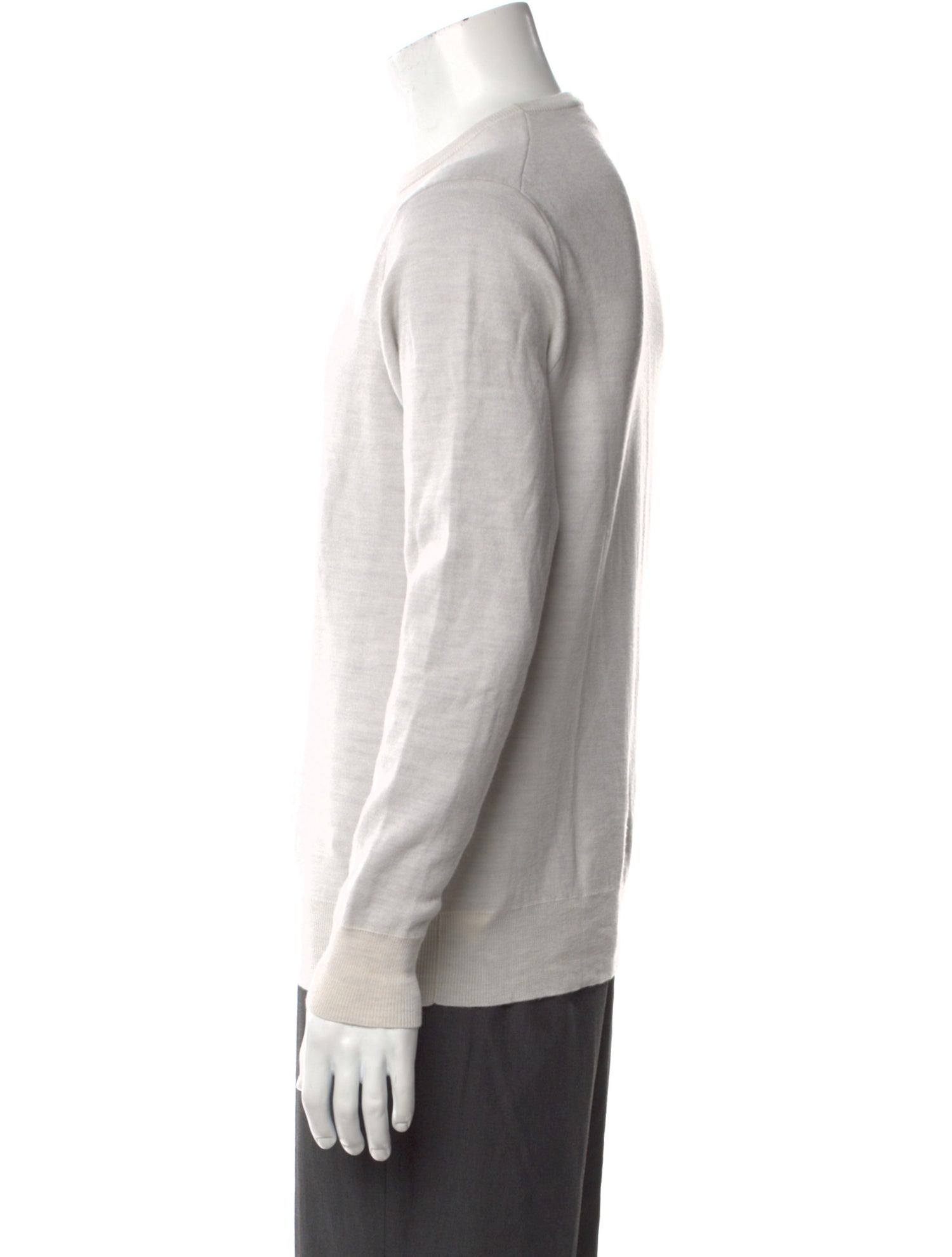Patrick Assaraf Merino Wool Crew Neck Pullover