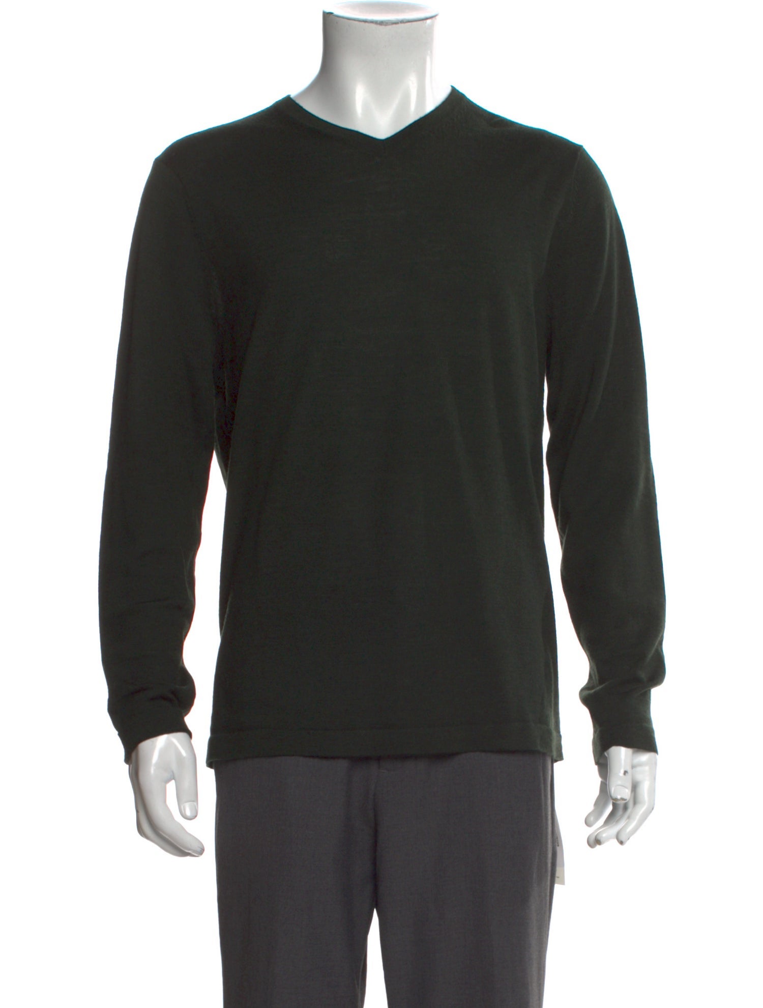 Patrick Assaraf Merino Wool V-Neck Pullover