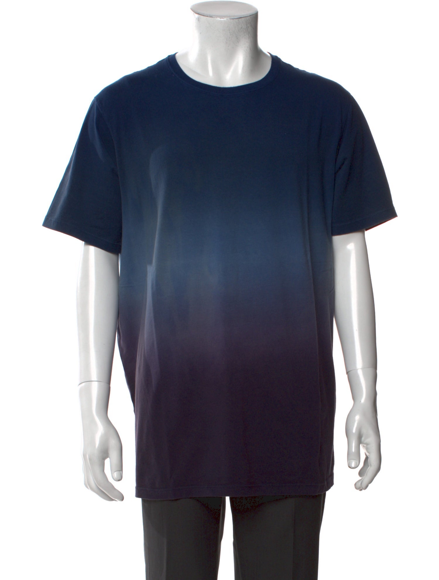 Patrick Assaraf Tie-Dye Print Crew Neck T-Shirt