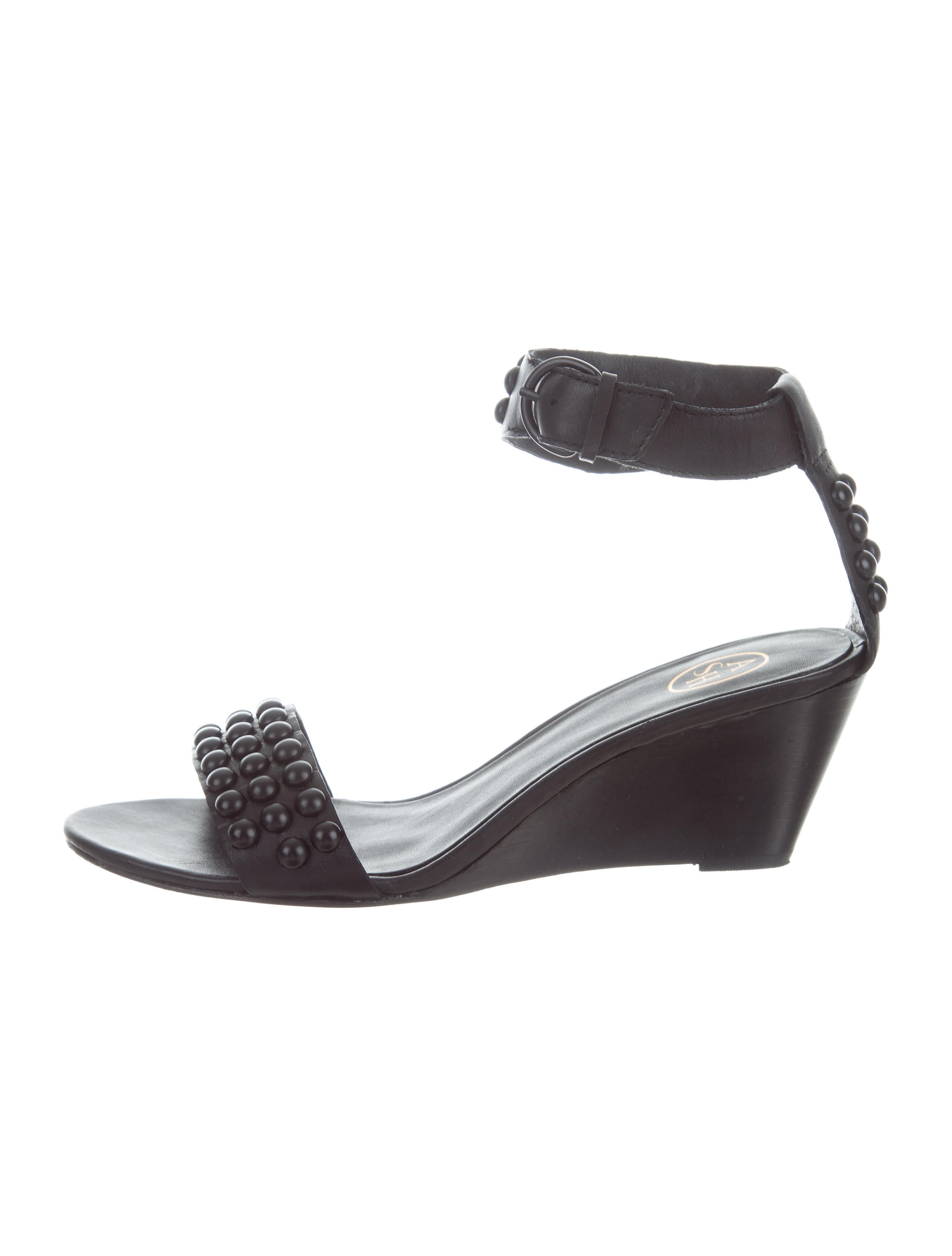 Ash Studded Wedge Sandals