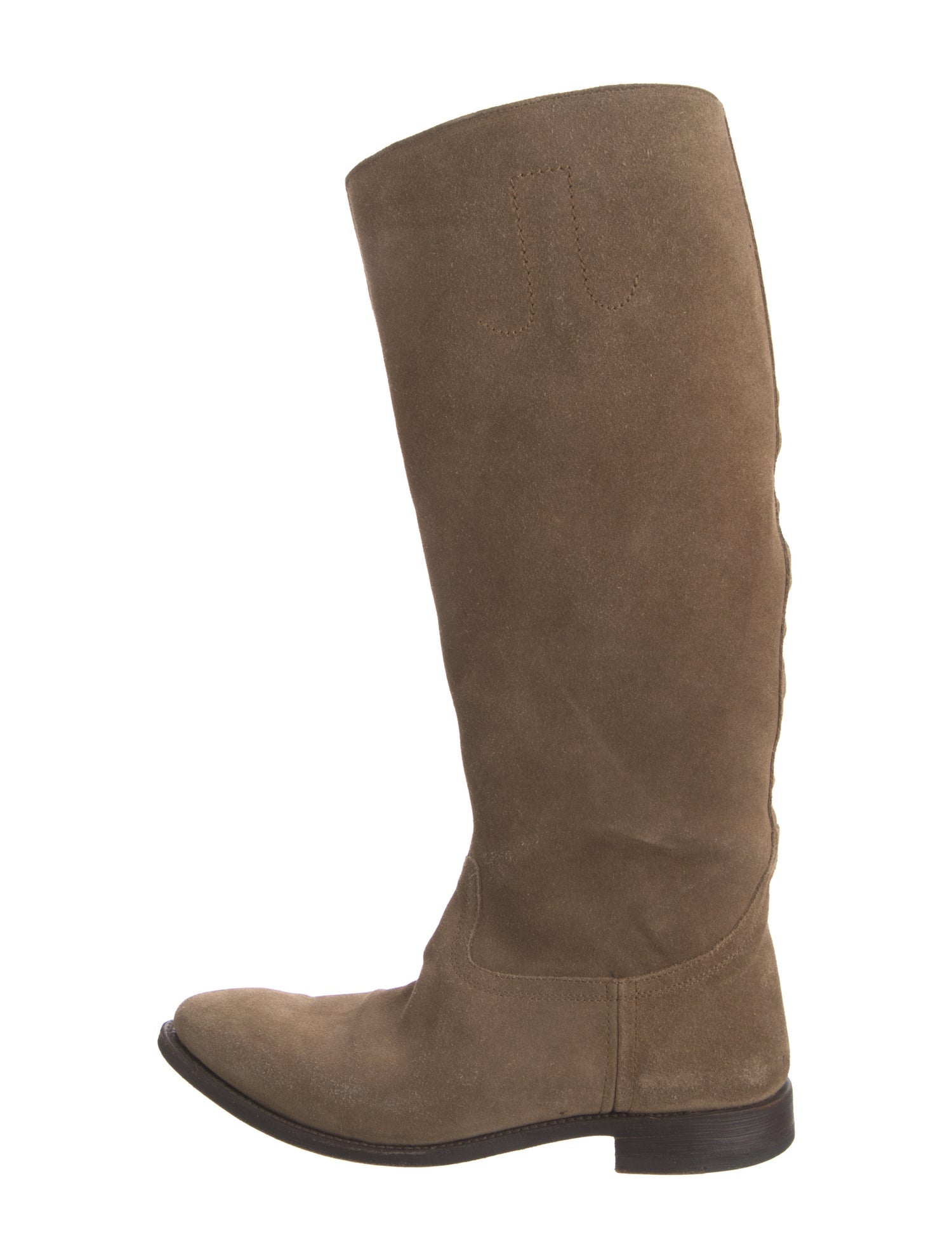 Ash Suede Riding Boots