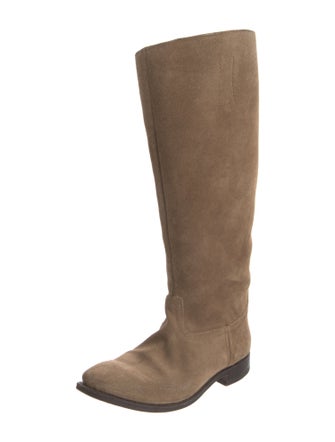 Ash Suede Riding Boots