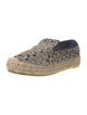 Ash Lace Pattern Glitter Accents Espadrilles