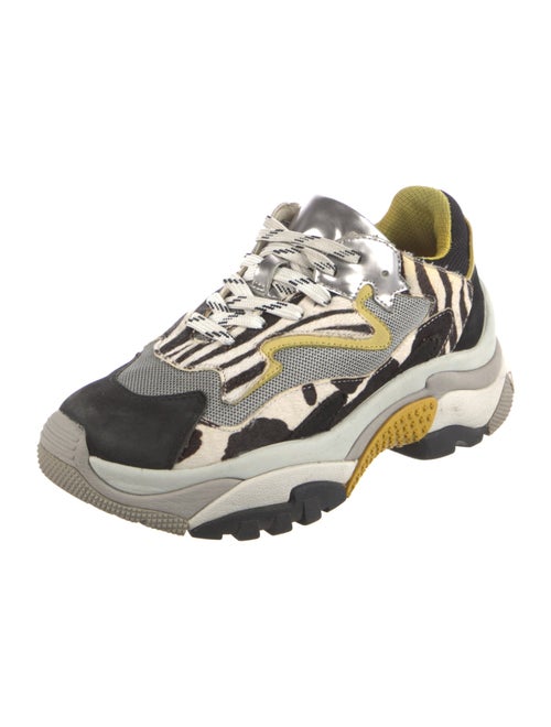 Ash Suede Printed Chunky Sneakers