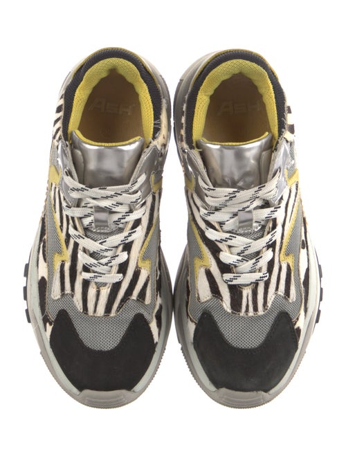 Ash Suede Printed Chunky Sneakers