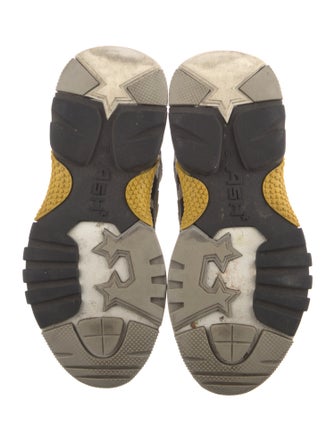 Ash Suede Printed Chunky Sneakers