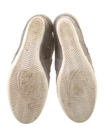 Ash Suede Printed Lace-Up Boots