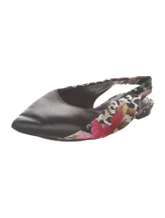 Ash Printed Slingback Flats