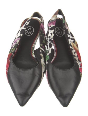 Ash Printed Slingback Flats