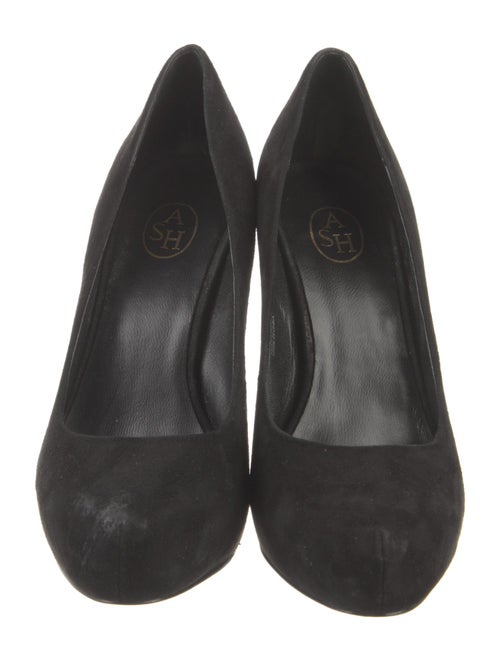 Ash Suede Pumps