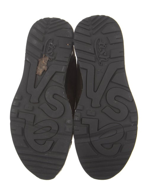 Ash Suede Wedge Sneakers