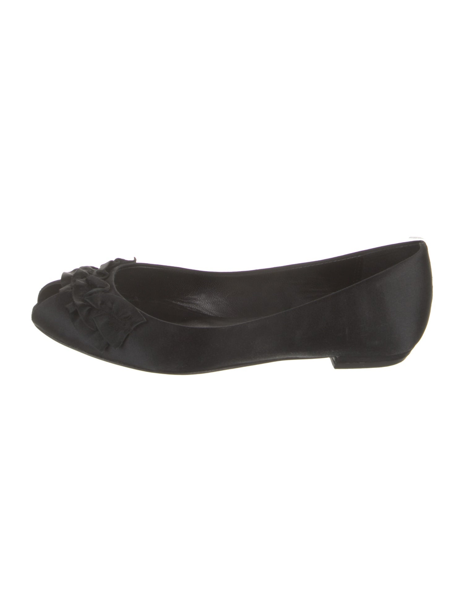Ash Ruffle Embellishment Flats
