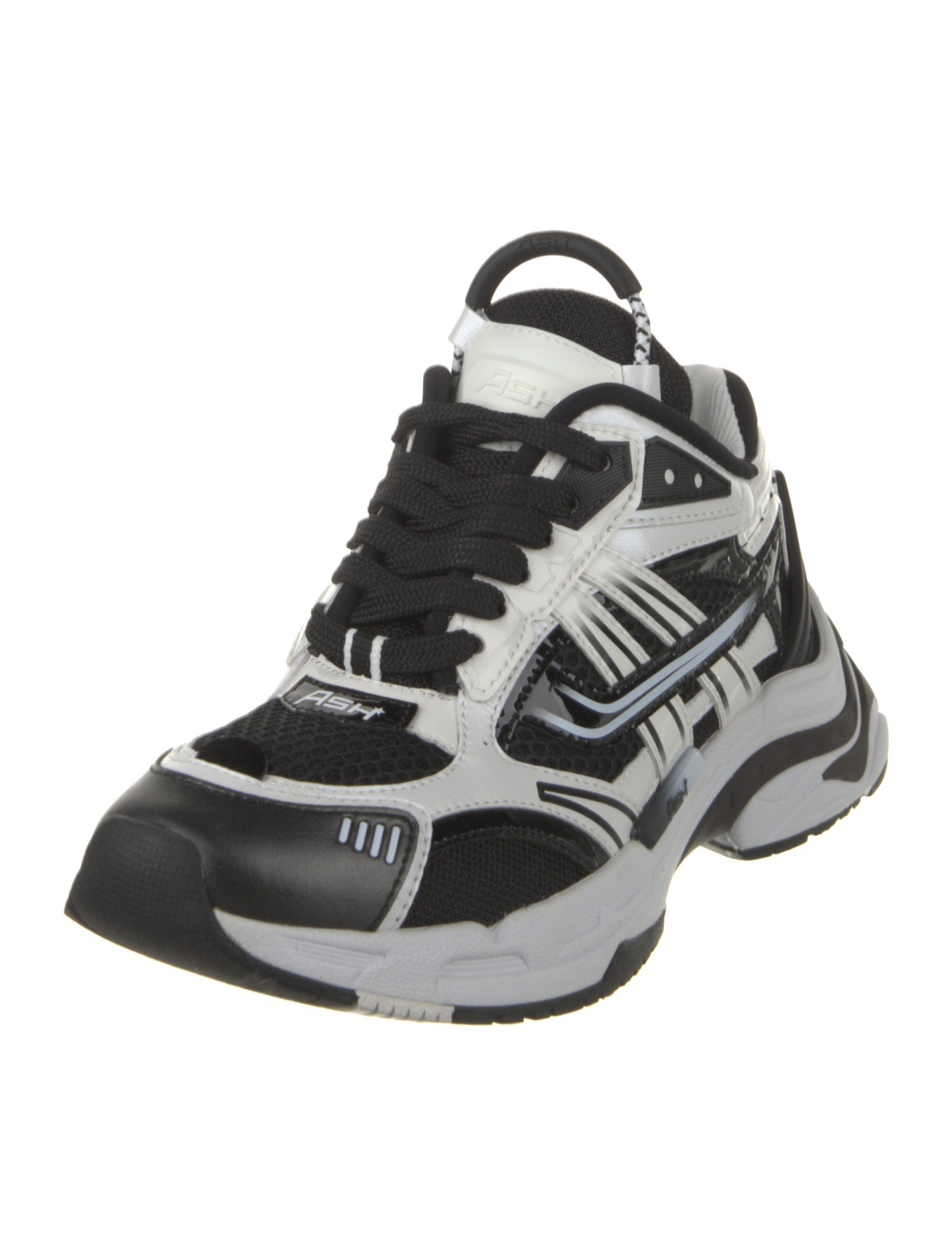 Ash Mesh Printed Athletic Sneakers