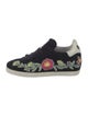 Ash Suede Floral Print Sneakers