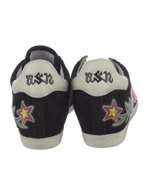 Ash Suede Floral Print Sneakers