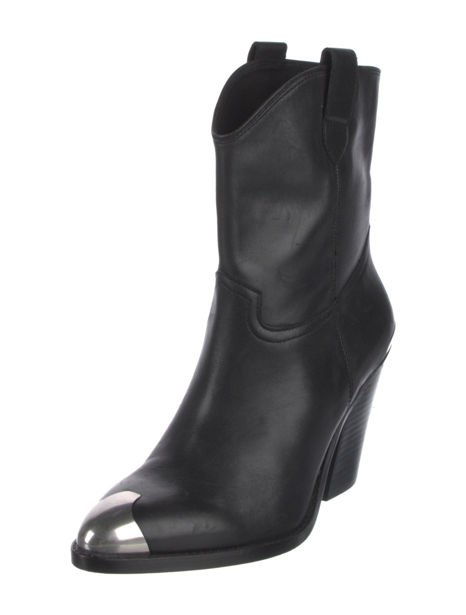 Ash Leather Western Boots