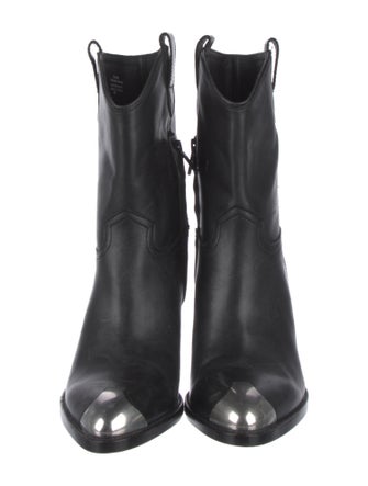 Ash Leather Western Boots