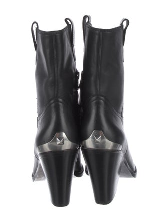 Ash Leather Western Boots