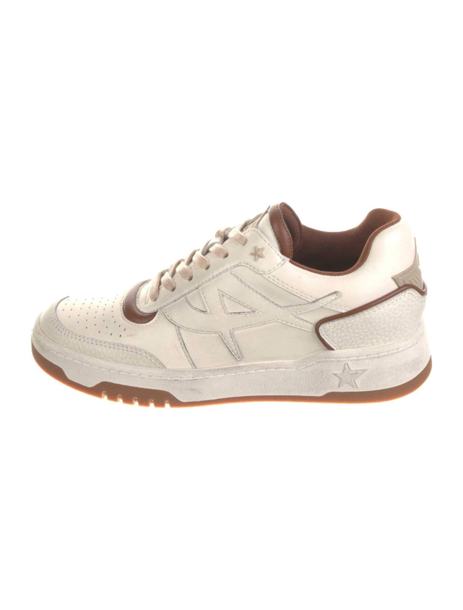 Ash Leather Sneakers