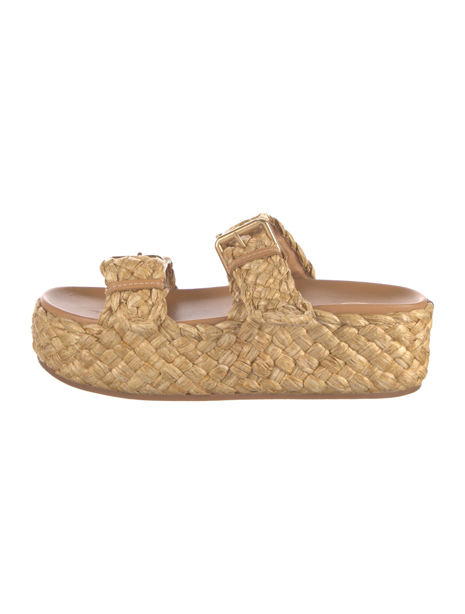 Ash Straw Espadrilles
