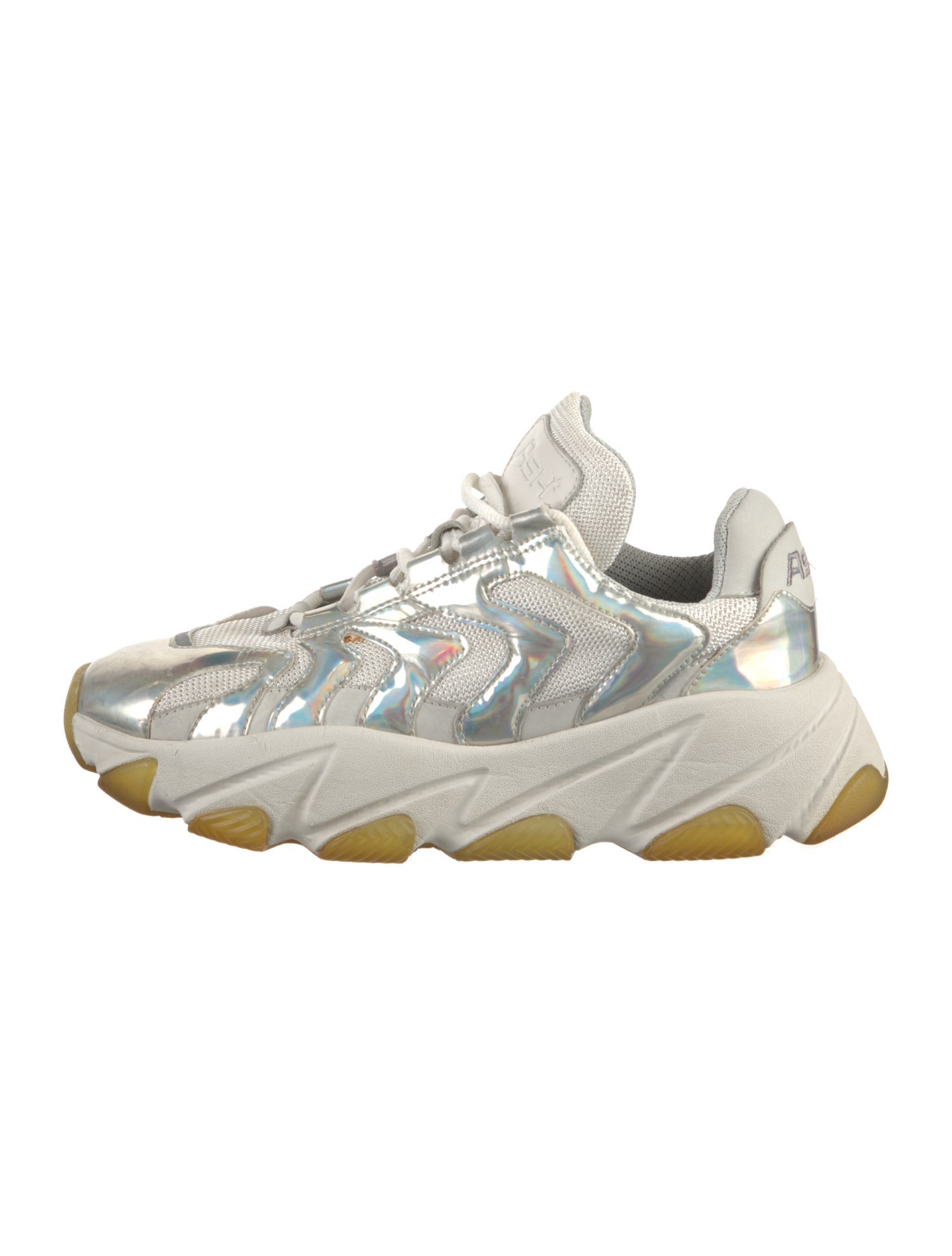 Ash Leather Chunky Sneakers