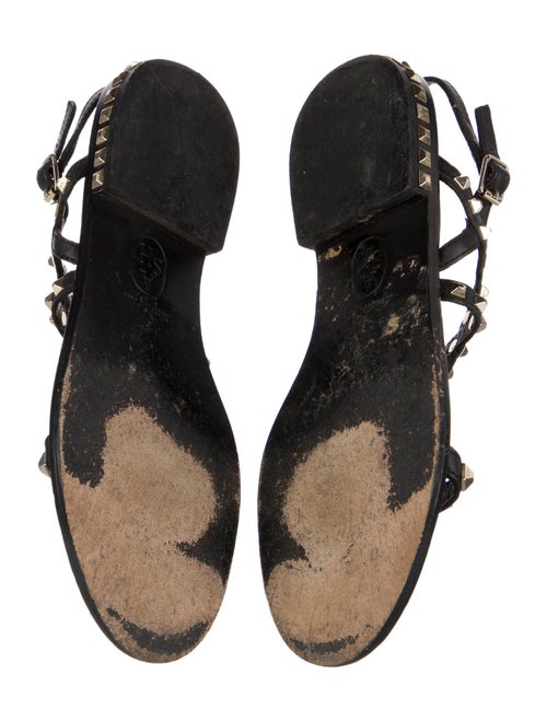 Ash Leather Slingback Sandals