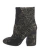 Ash Printed Embroidered Accent Boots