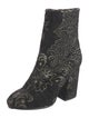 Ash Printed Embroidered Accent Boots