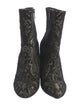 Ash Printed Embroidered Accent Boots