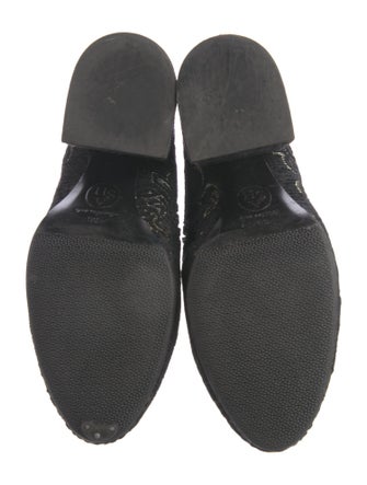 Ash Printed Embroidered Accent Boots