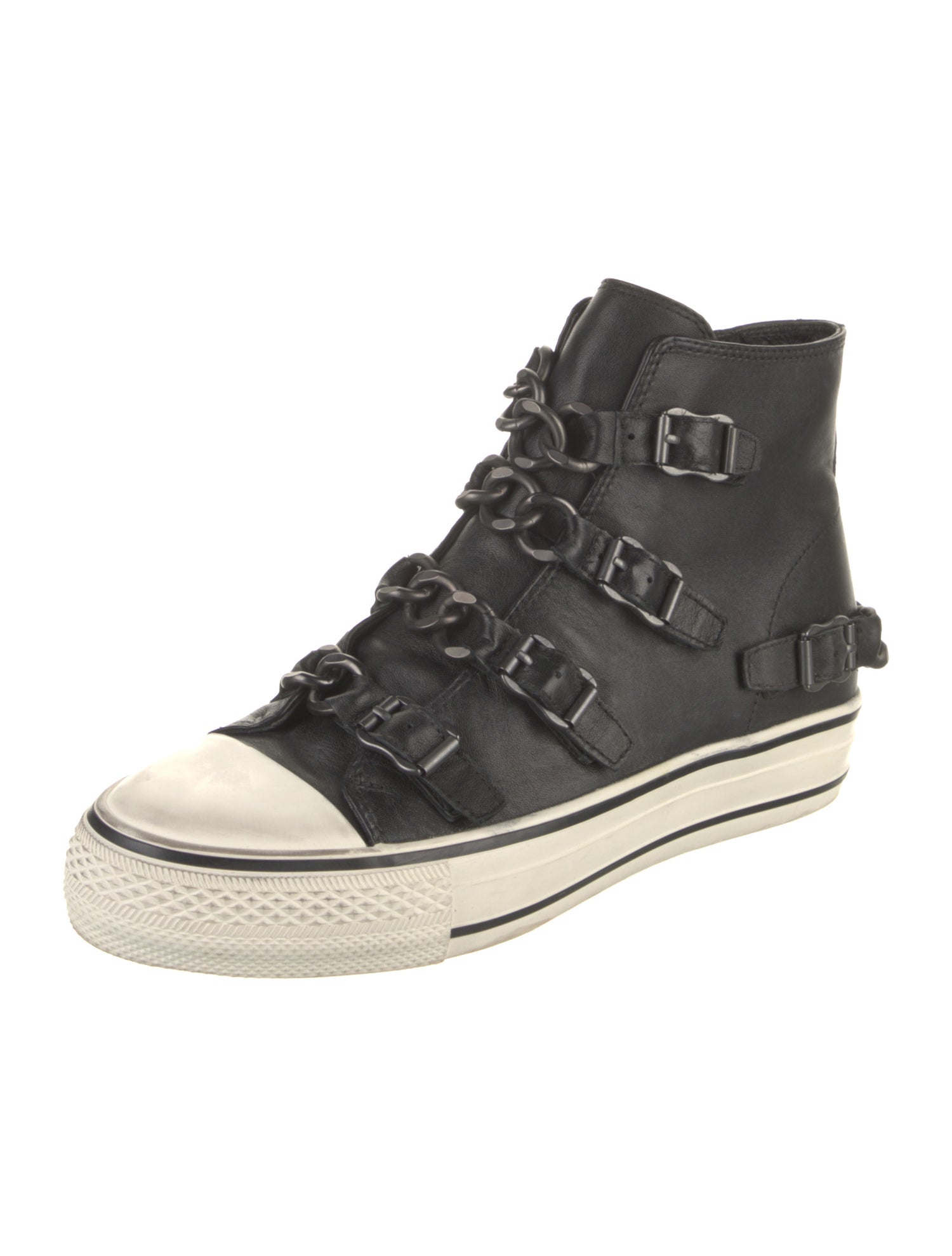 Ash Leather Sneakers