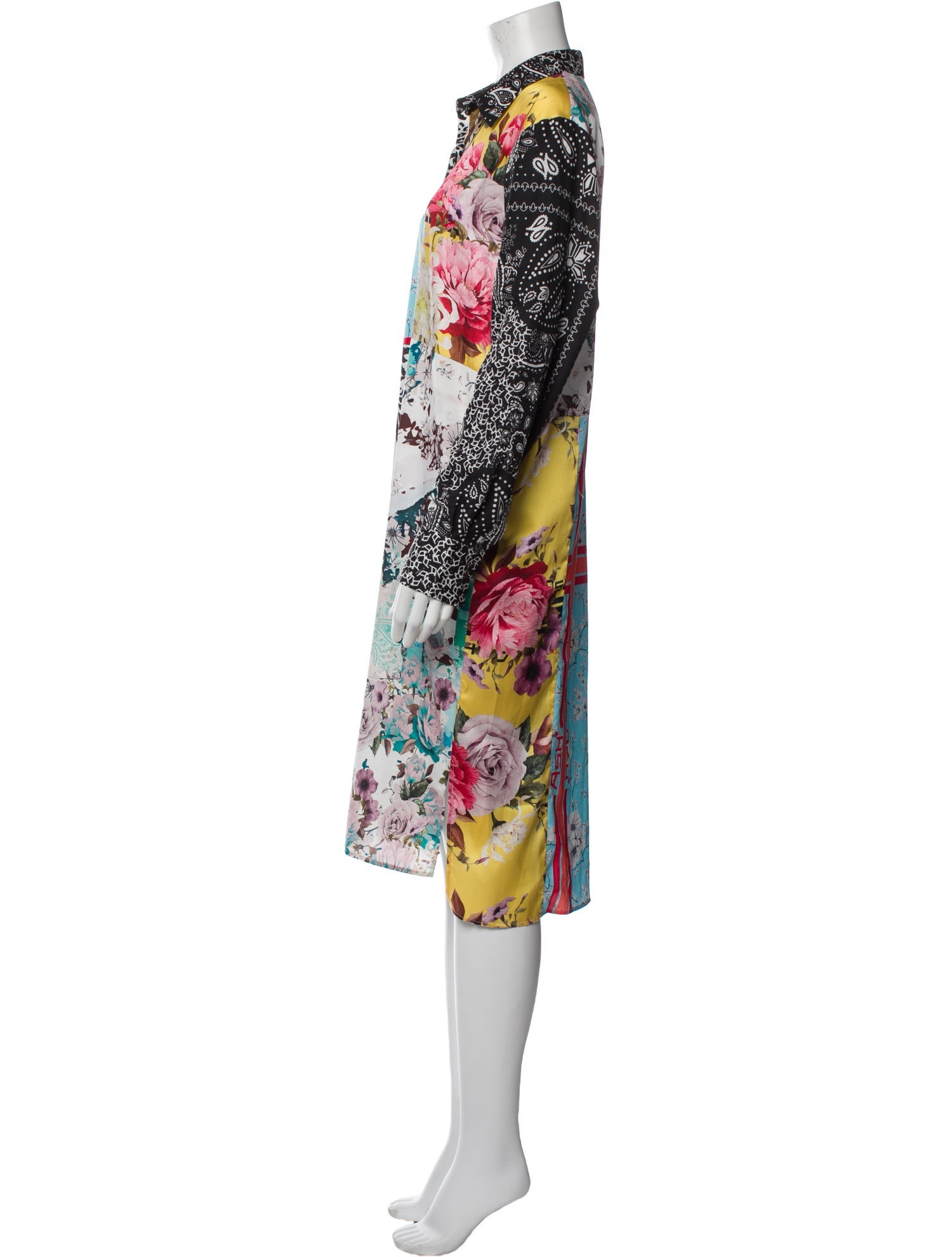 Ash Printed Midi Length Dress