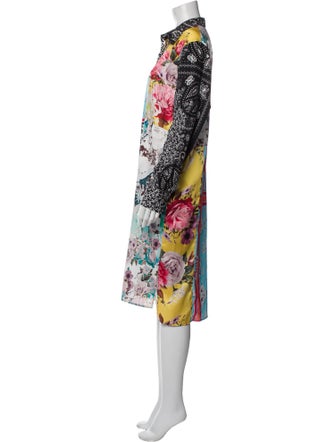 Ash Printed Midi Length Dress