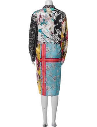 Ash Printed Midi Length Dress