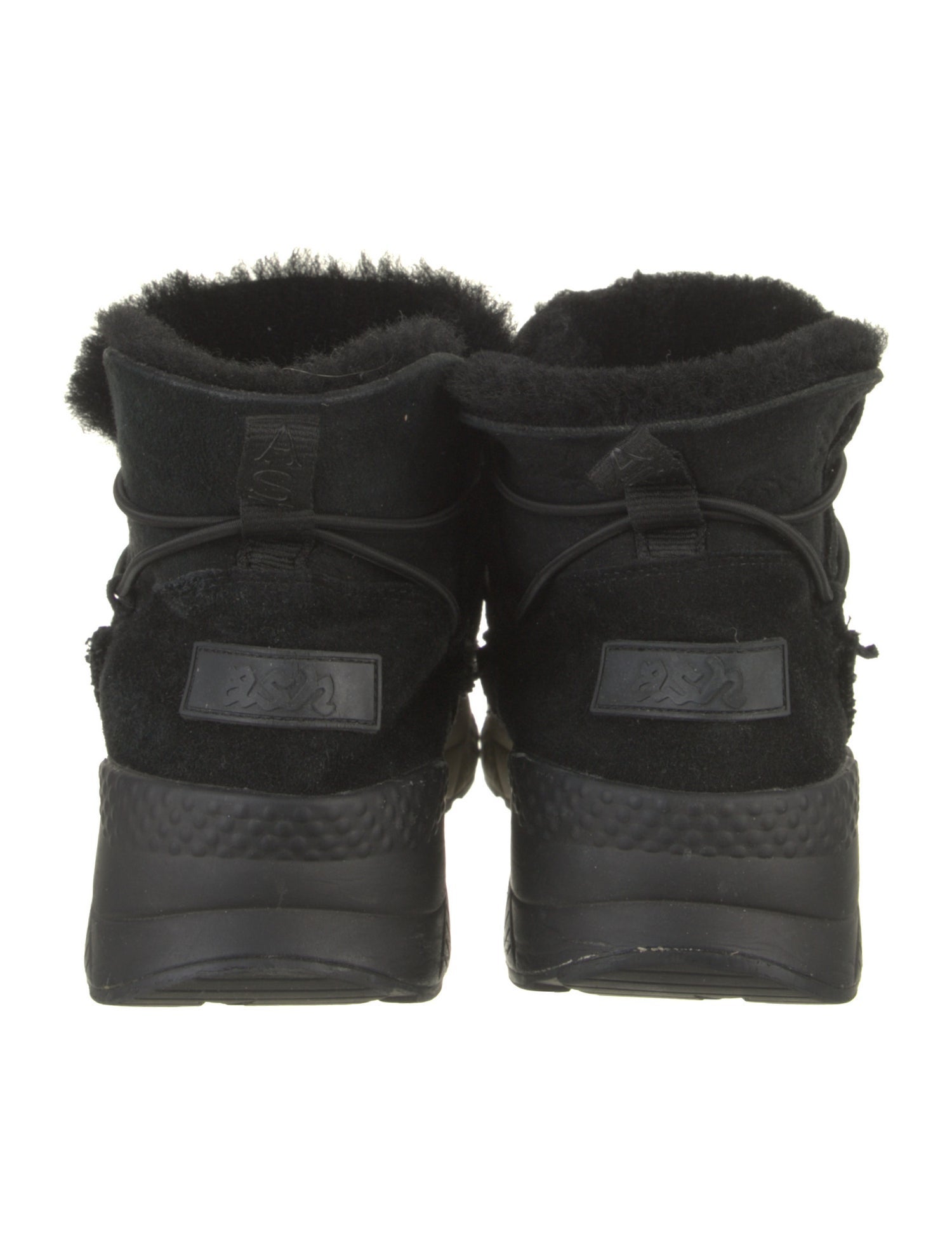 Ash Suede Wedge Sneakers