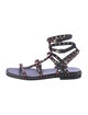 Ash Leather Gladiator Sandals