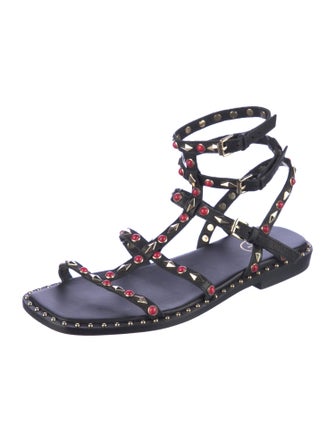 Ash Leather Gladiator Sandals