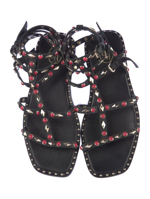 Ash Leather Gladiator Sandals