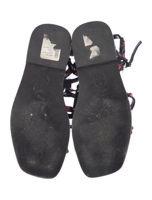 Ash Leather Gladiator Sandals