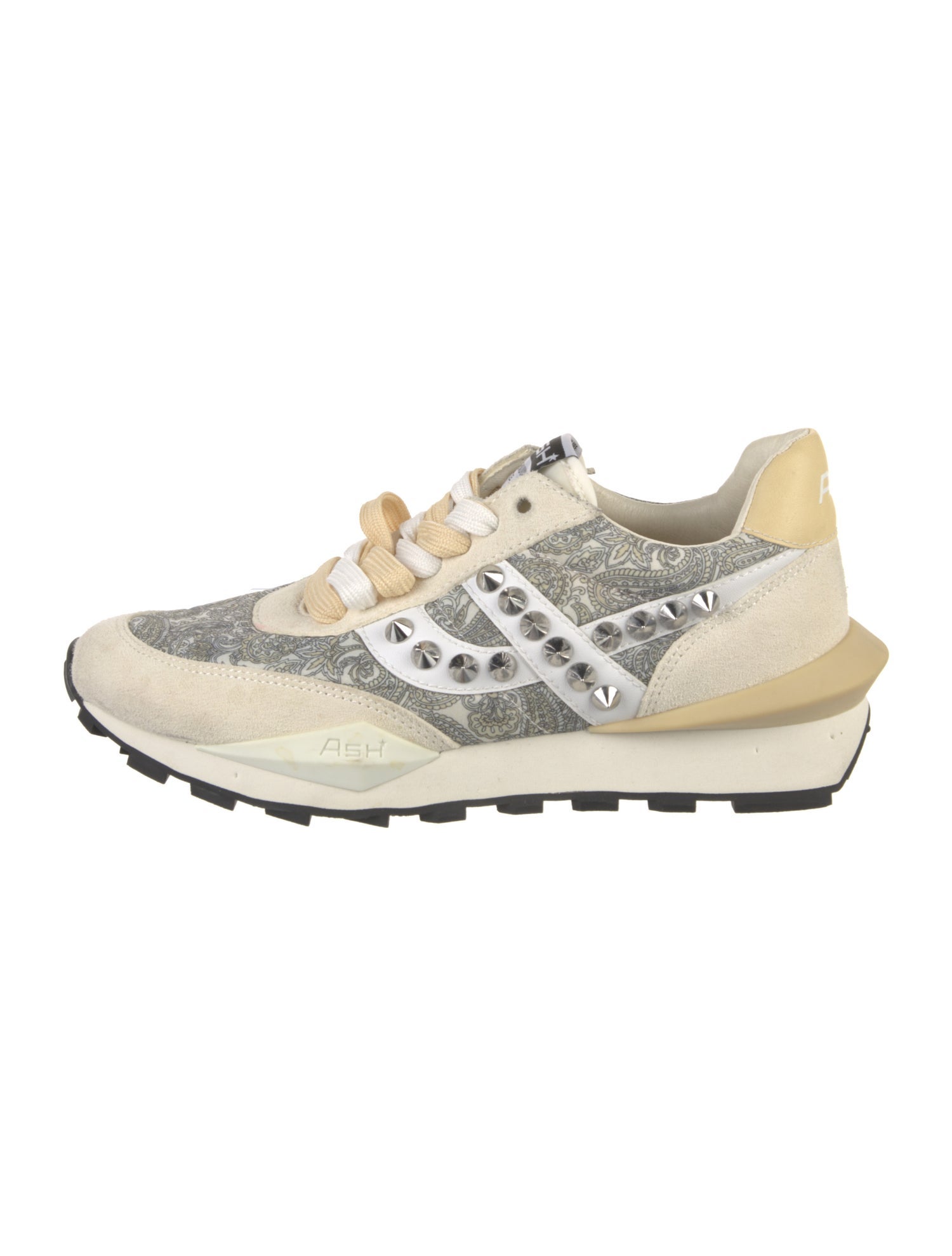 Ash Suede Printed Sneakers