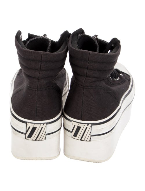 Ash Leather Chunky Sneakers