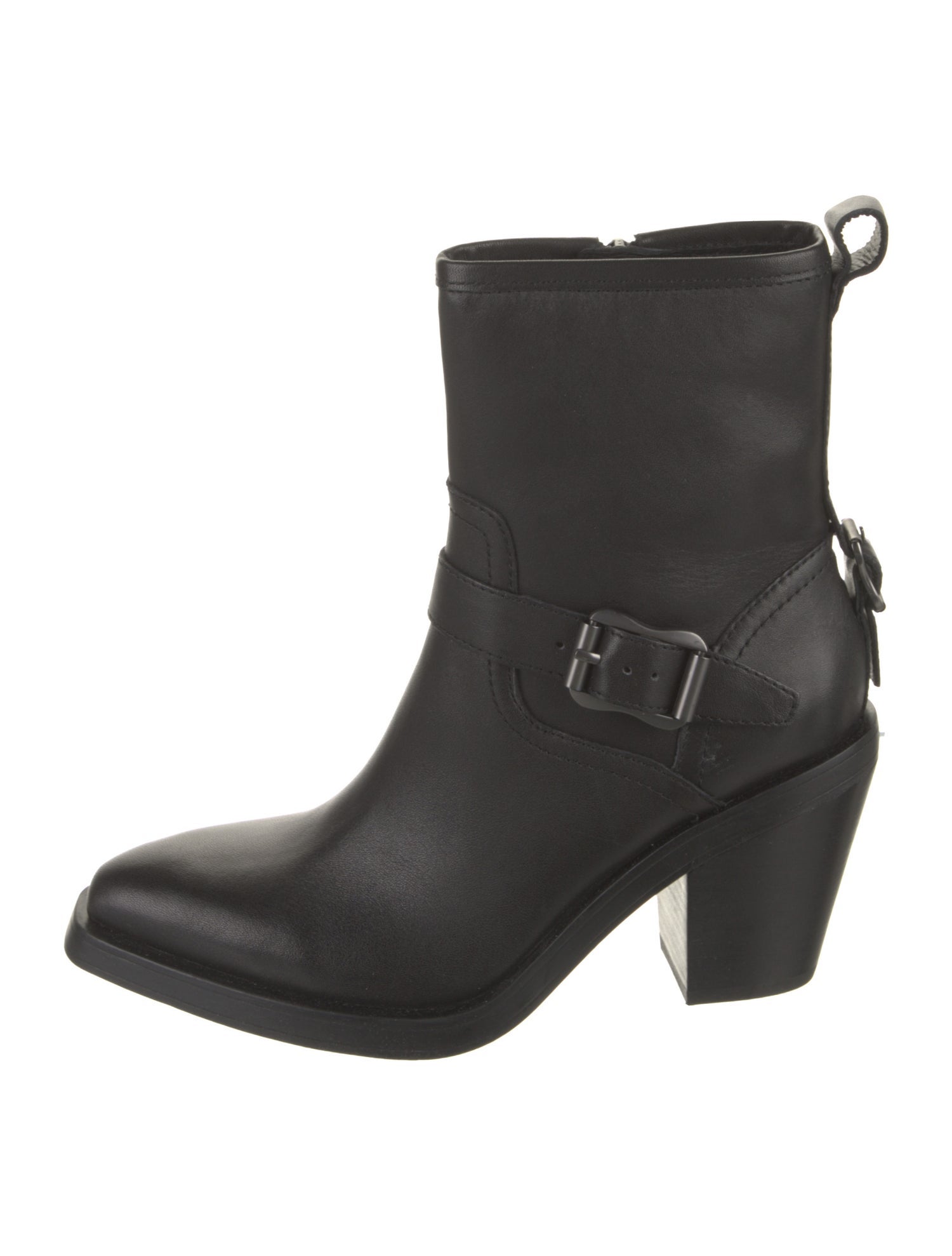 Ash Leather Moto Boots