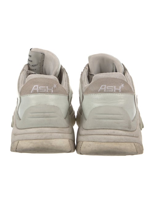 Ash Leather Chunky Sneakers