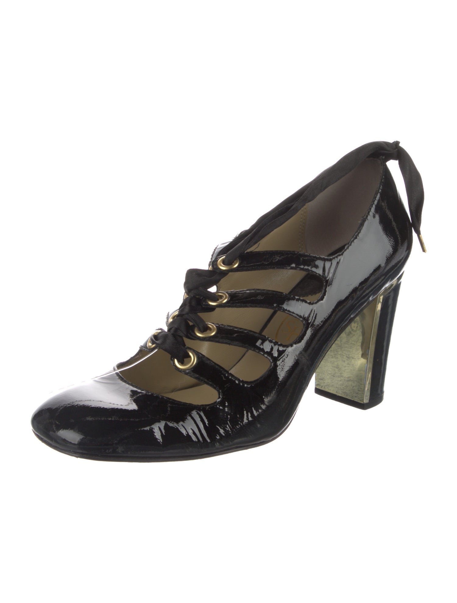 Ash Patent Leather Pumps